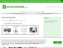 Tablet Screenshot of effeciemme.com